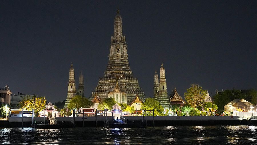 Templo del Amanecer, en Bangkok, Tailandia