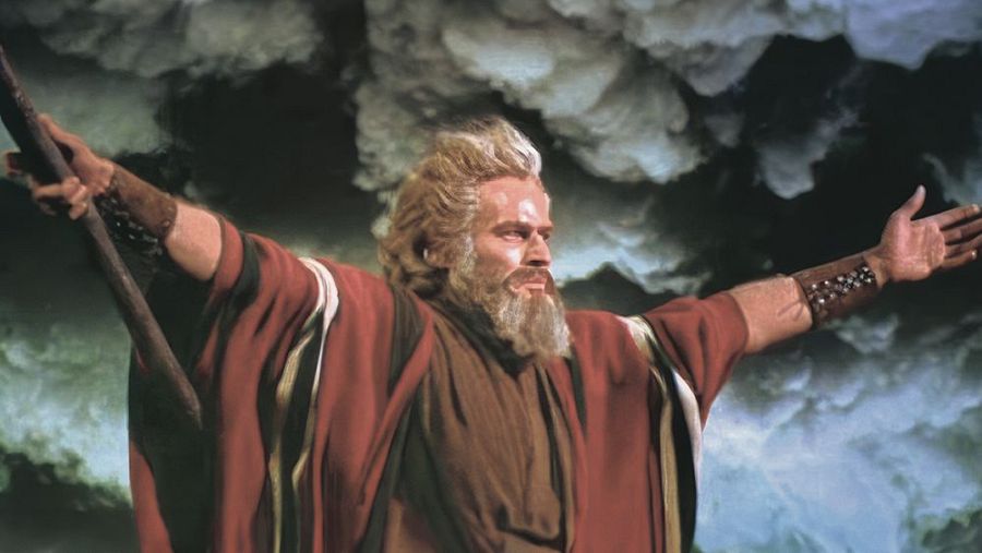 Los diez mandamientos, en RTVE