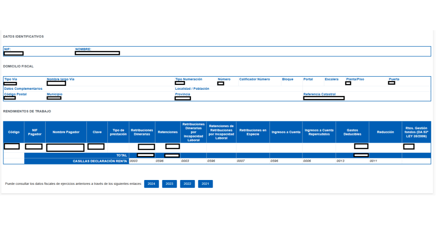 Renta 2025: consulta de datos fiscales y número de referencia