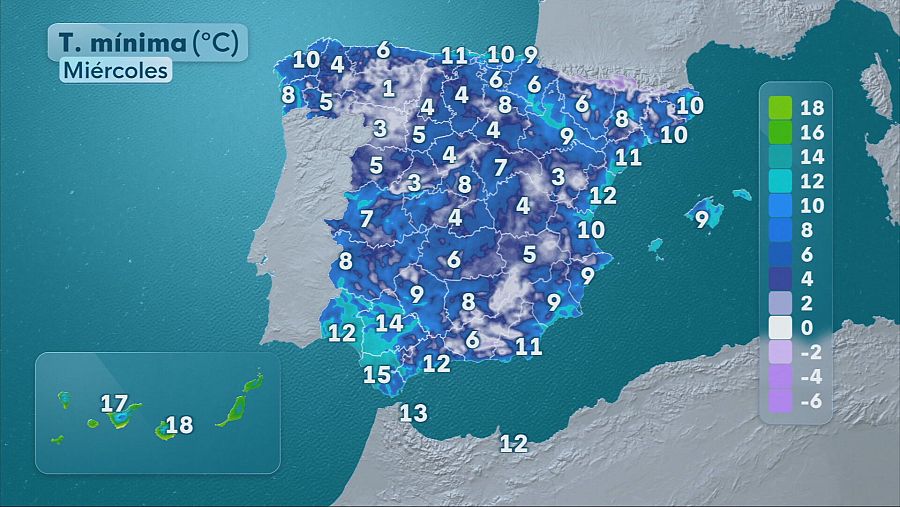 Previsión del tiempo en España el 1 de abril