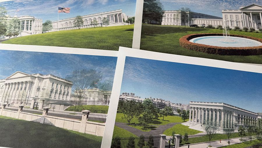 Un juez ordena la suspensión de la construcción del salón de baile de Trump en la Casa Blanca