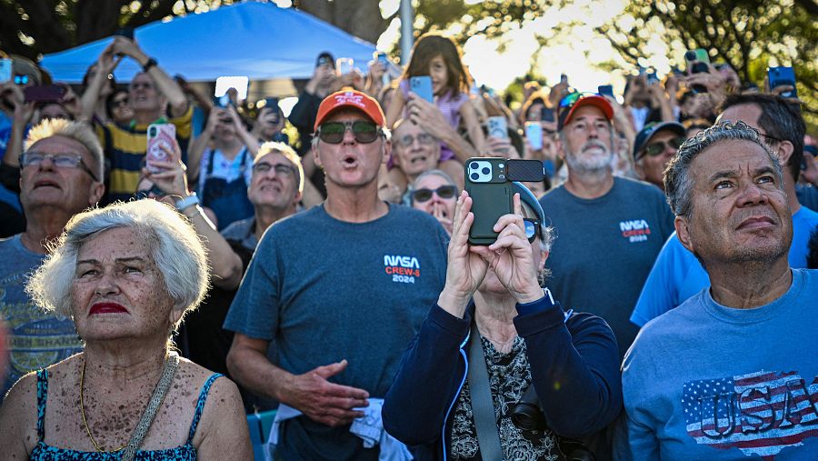 Las imágenes del despegue de la misión Artemis II