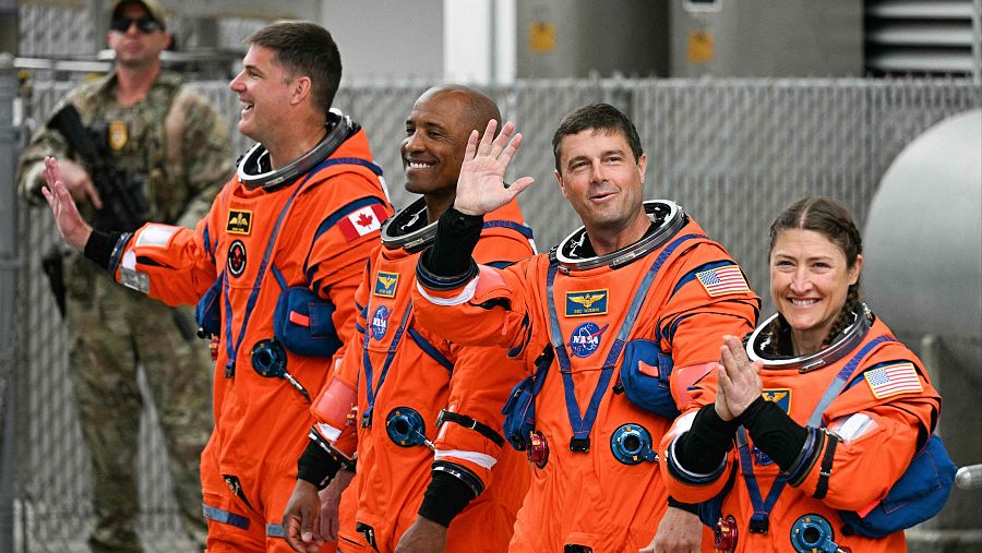 Las imágenes del despegue de la misión Artemis II