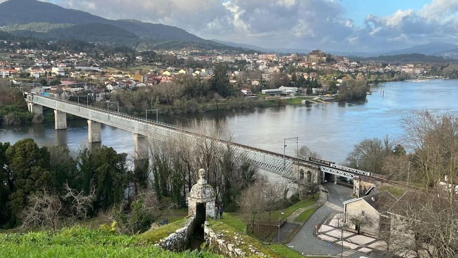 Eurociudad Tui-Valença (vista de Tui desde Valença)