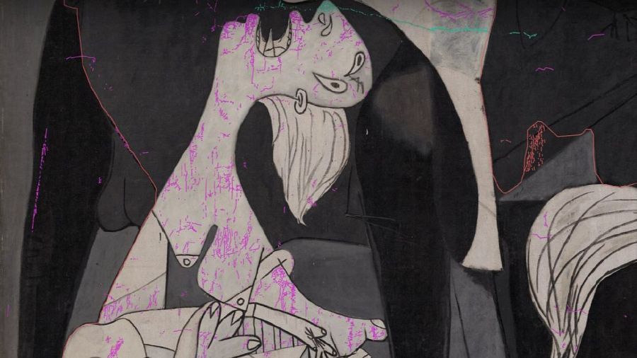 Grietas en el 'Guernica'