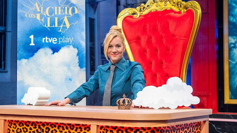 Henar Álvarez, en su nuevo plató