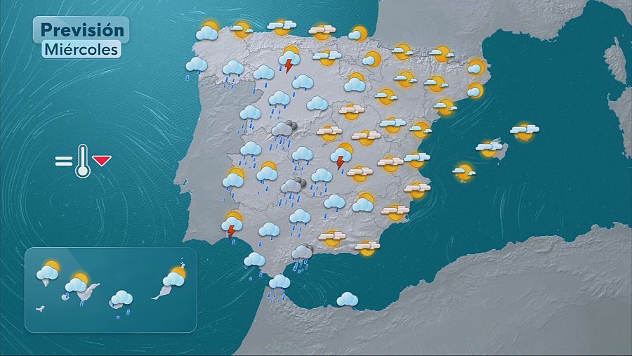 Previsión del tiempo hoy 8 de abril