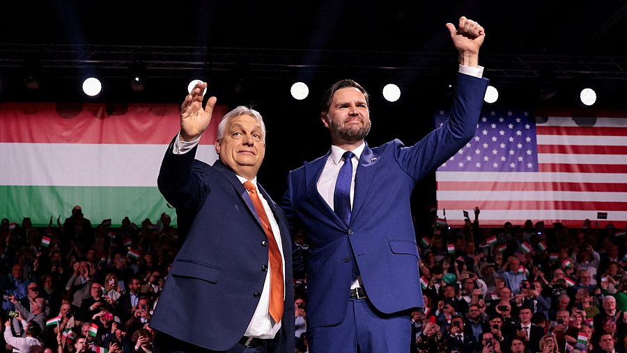 El vicepresidente de EE.UU. pide el voto para Orbán en las elecciones en Hungría de este domingo