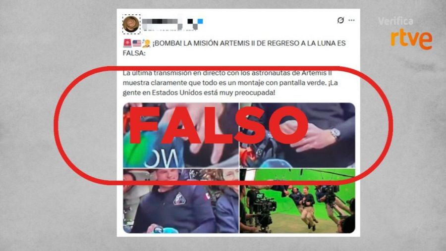 Inteligencia artificial y desinformación sobre la misión Artemis II