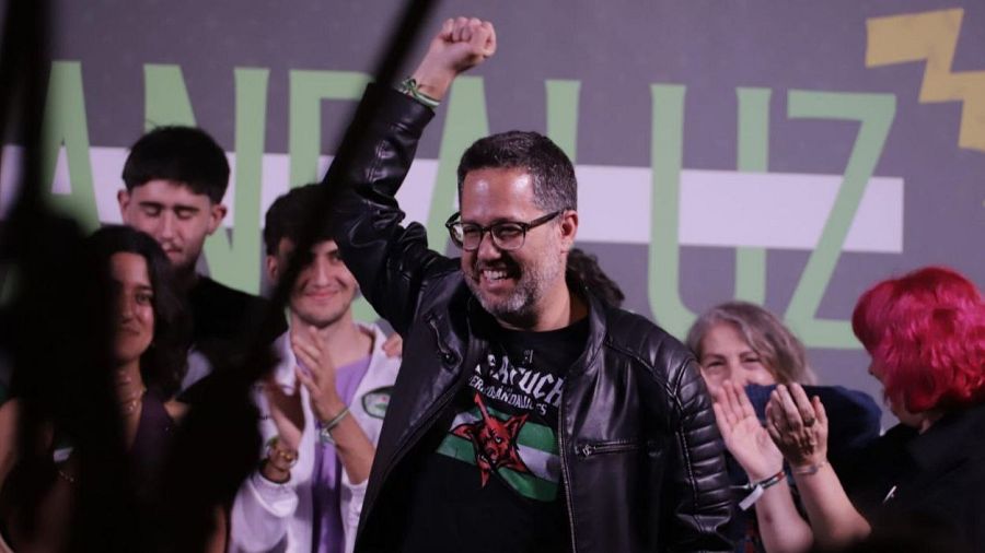 José Ignacio García, candidato de Adelante Andalucía a la Presidencia de la Junta