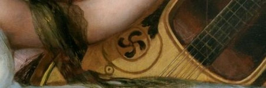 Detalle de 'La Marquesa de Santa Cruz'