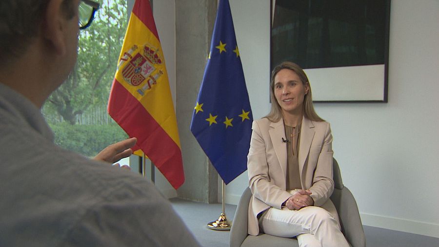 RTVE entrevista a Aleida Alcaide, directora general de IA del Gobierno de España