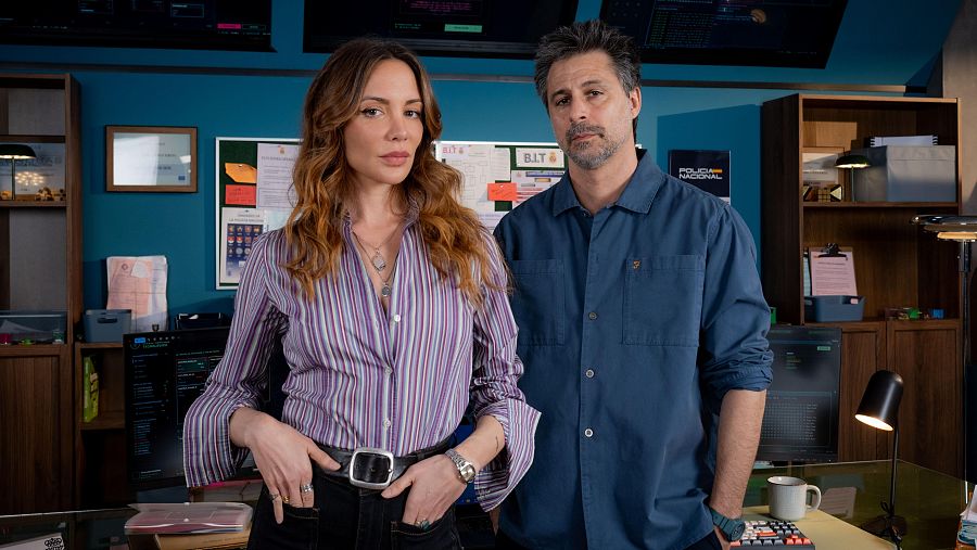 María Hervás y Hugo Silva