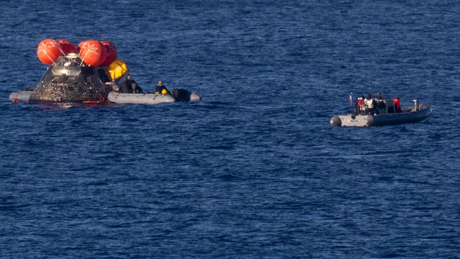 Culmina con éxito la misión Artemis II.