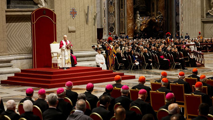 Vigilia por la paz en el Vaticano