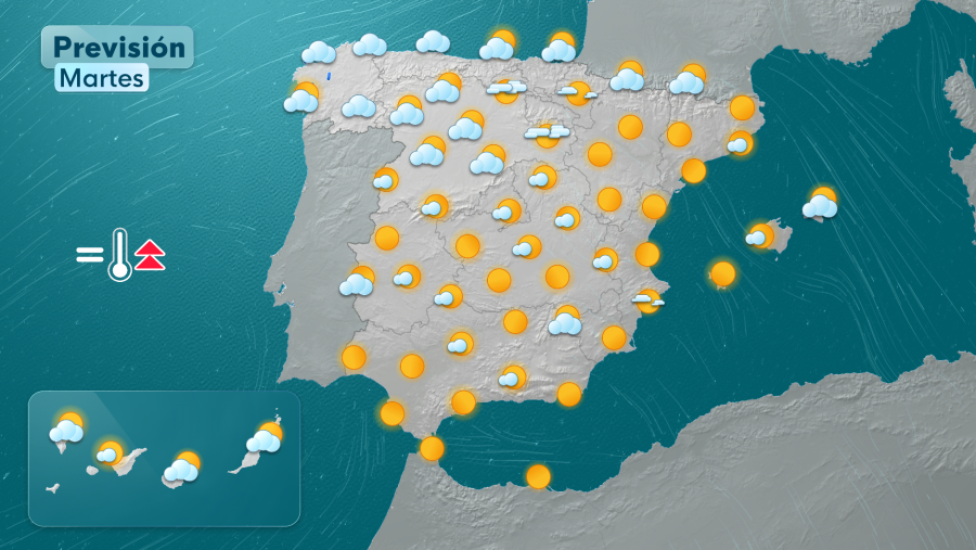 El tiempo hoy 14 de abril