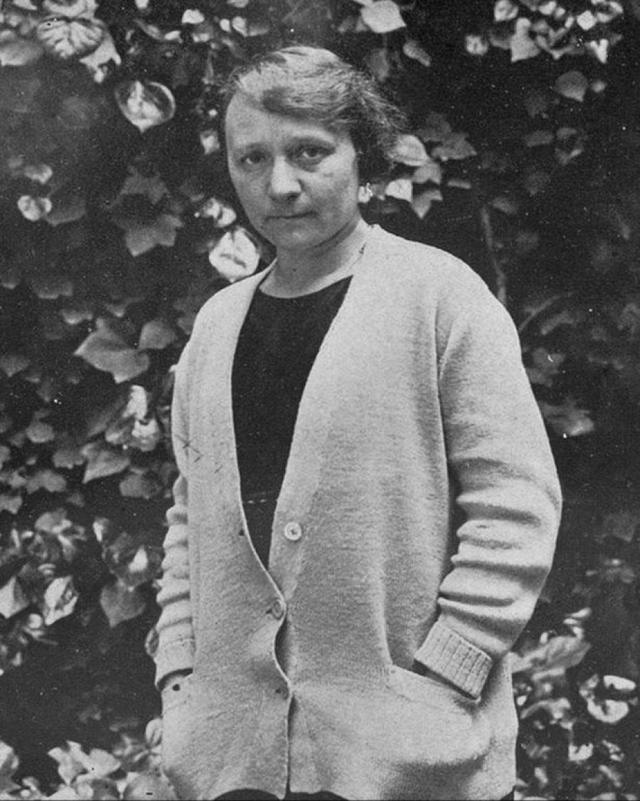 María de Maeztu, directora de la Residencia de Señoritas y primera presidenta del Lyceum Club Femenino