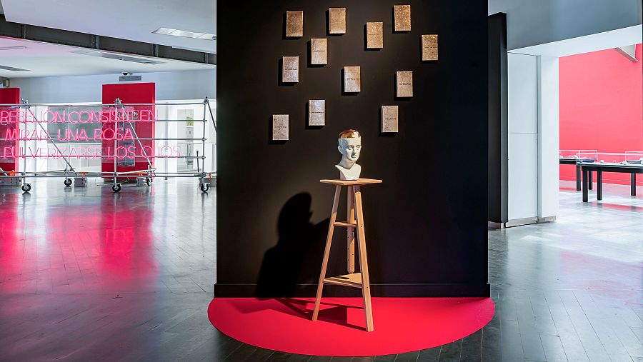 Vista de la exposición 'La tempestad' de Avelino Sala