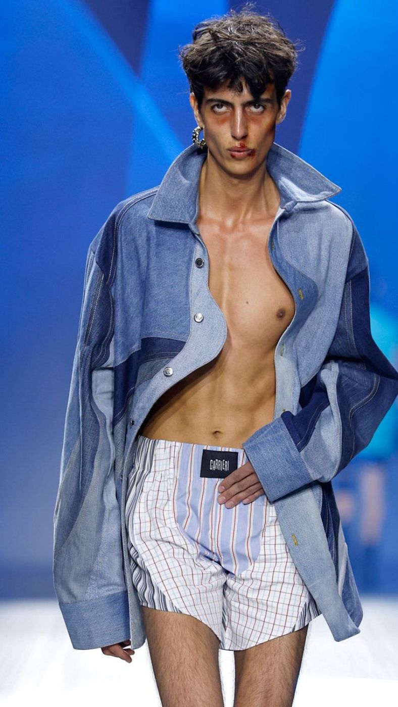 Desfile de Carrieri en 080 Barcelona Fashion