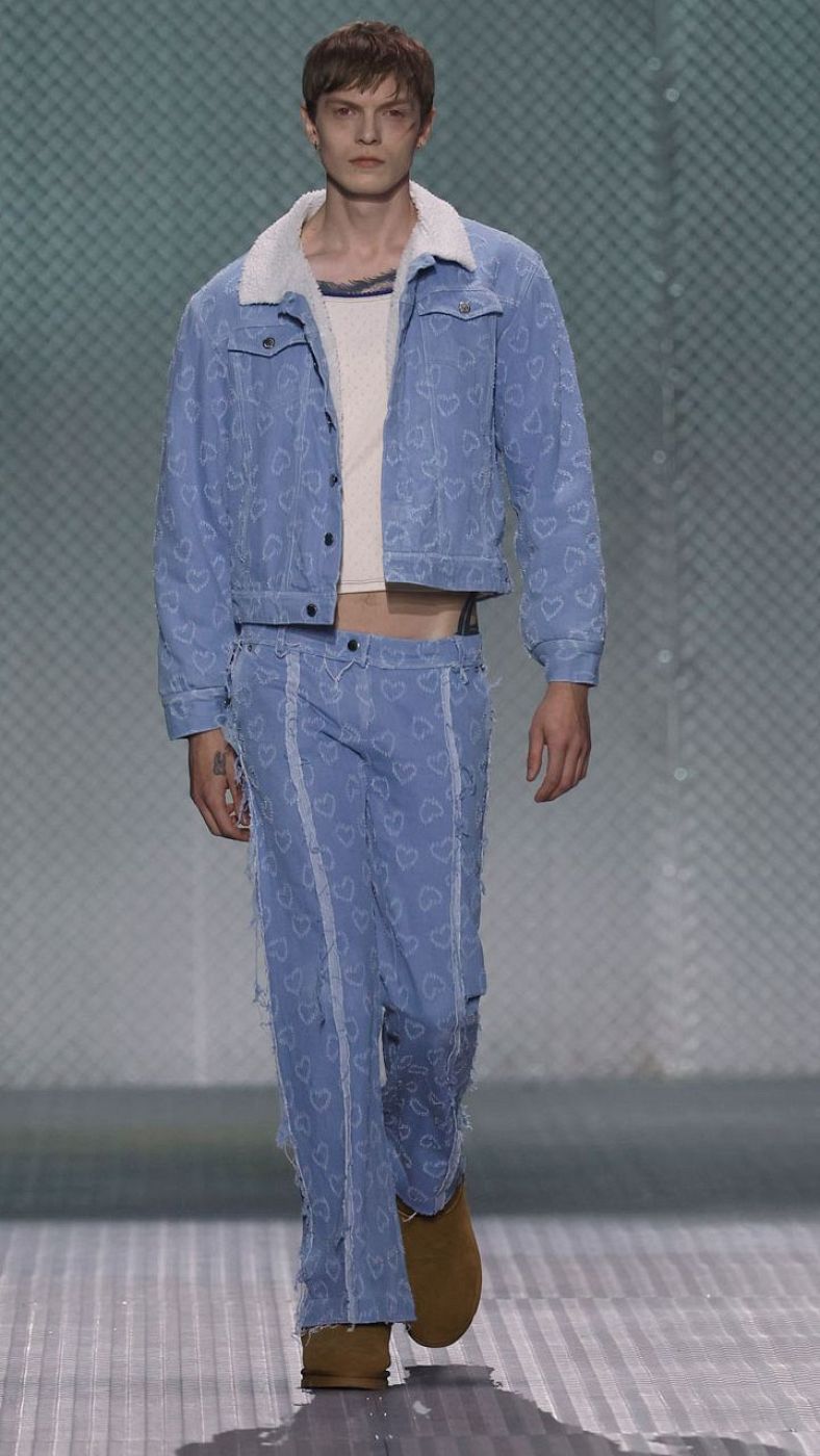 Desfile de Victor Von Schwarz en 080 Barcelona Fashion