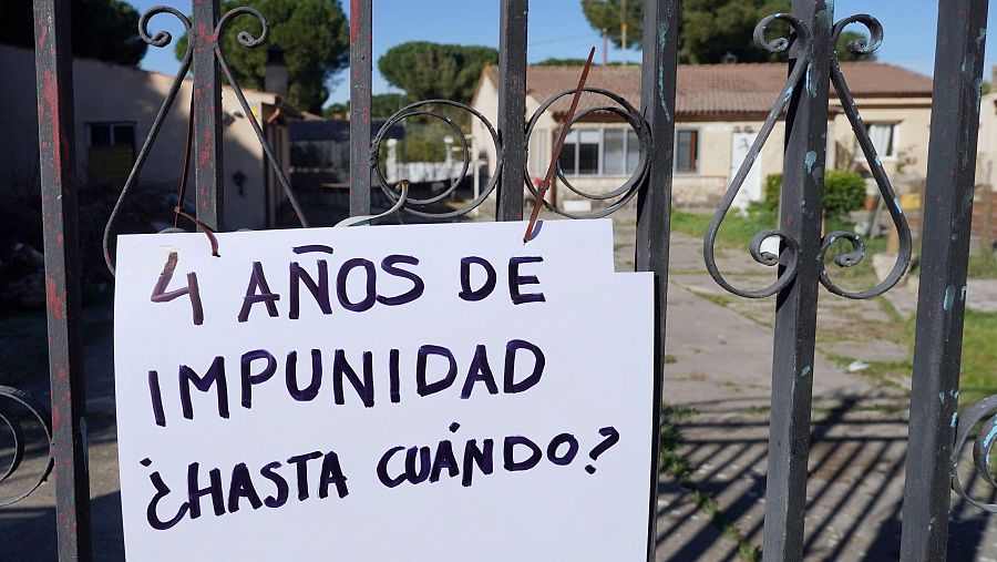 La Guardia Civil ha inspeccionado la casa que fuera del presunto asesino de Esther López, hallada sin vida el 5 de febrero del 2022 en Traspinedo (Valladolid).