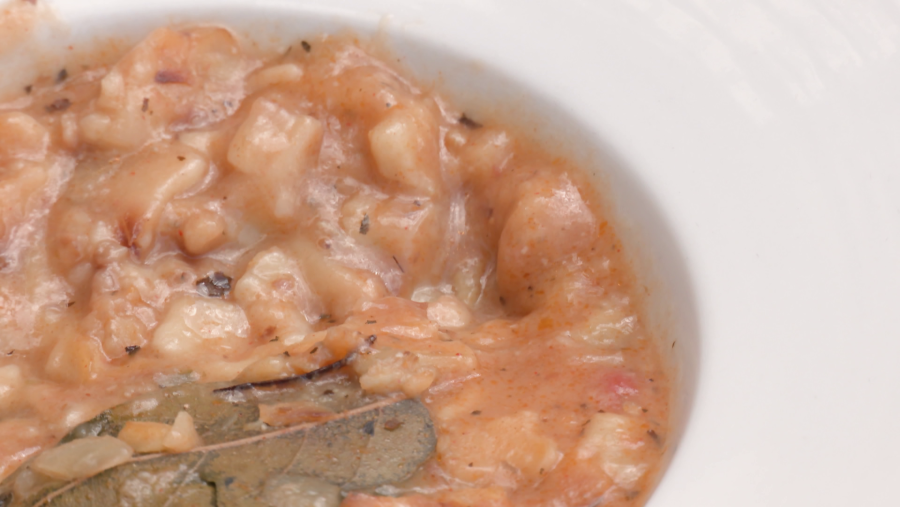 Andrajos, plato típico de Sabiote