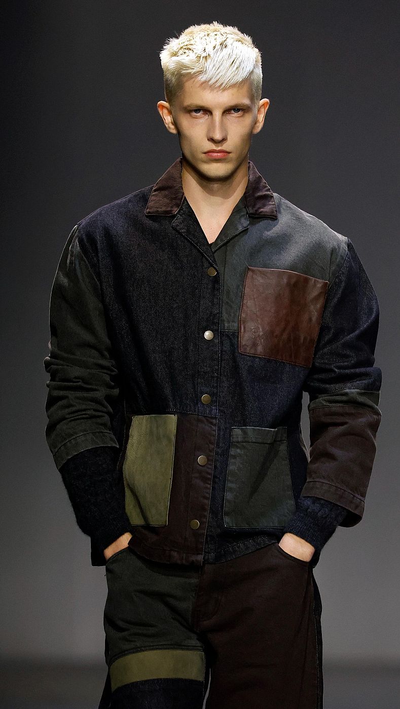 Desfile  de David Catalán en 080 Barcelona Fashion