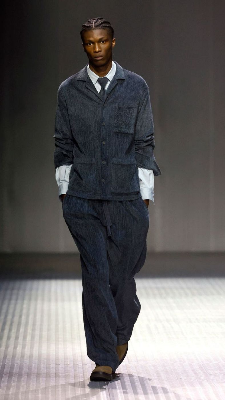 Desfile  de David Catalán en 080 Barcelona Fashion