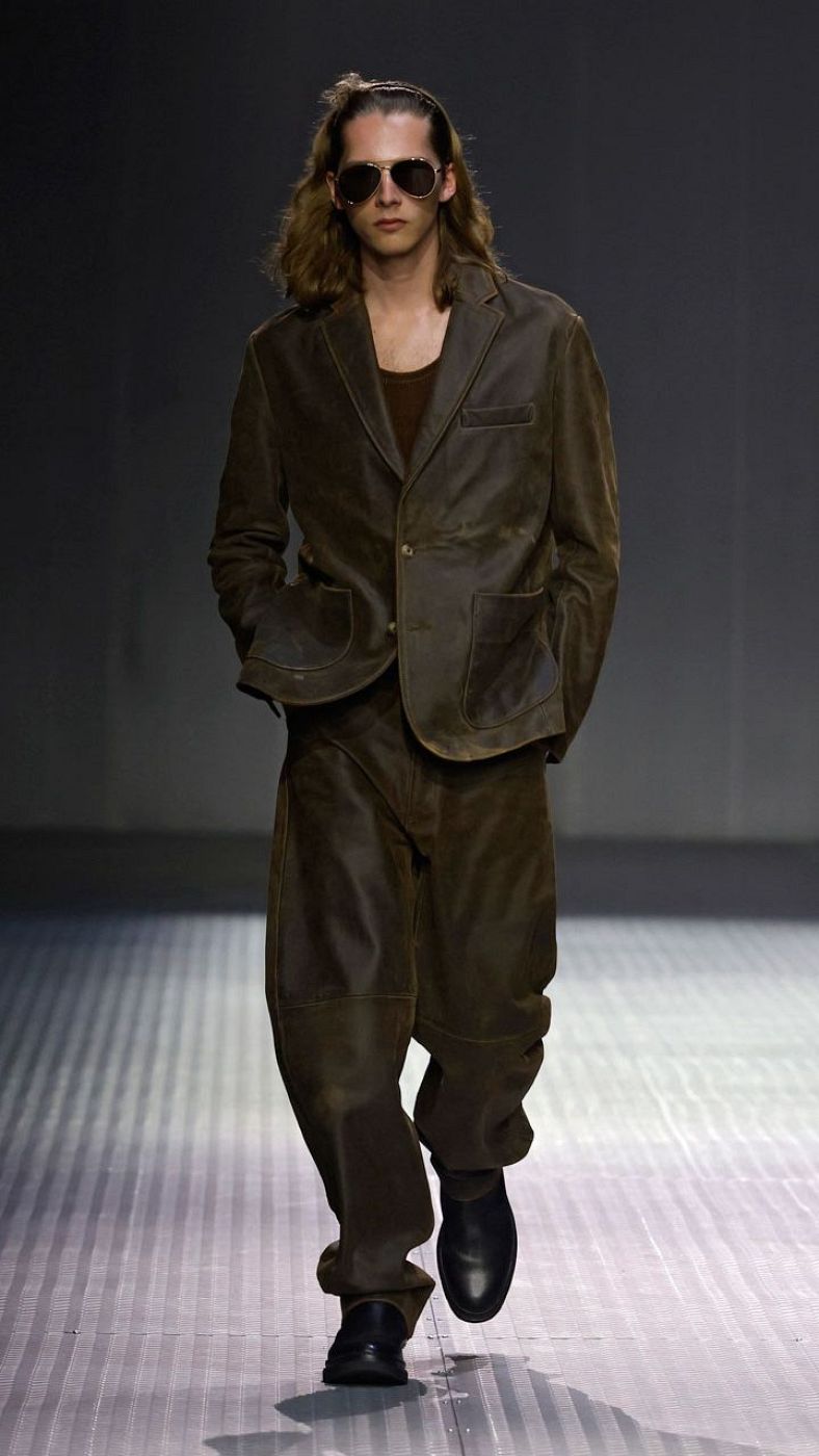 Desfile  de David Catalán en 080 Barcelona Fashion