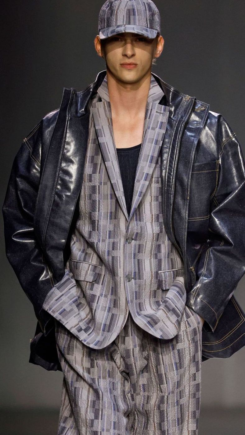 Desfile  de David Catalán en 080 Barcelona Fashion