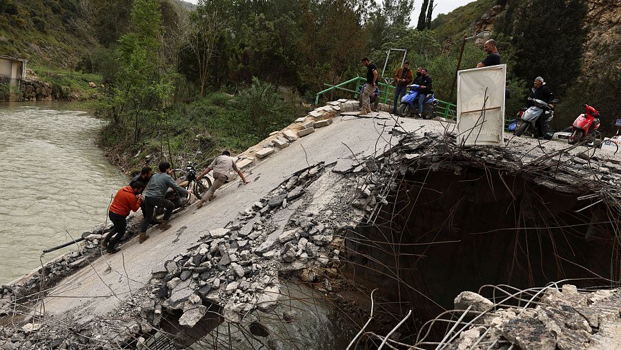La fina línea entre la vida y la muerte en Líbano bajo los ataques de Israel