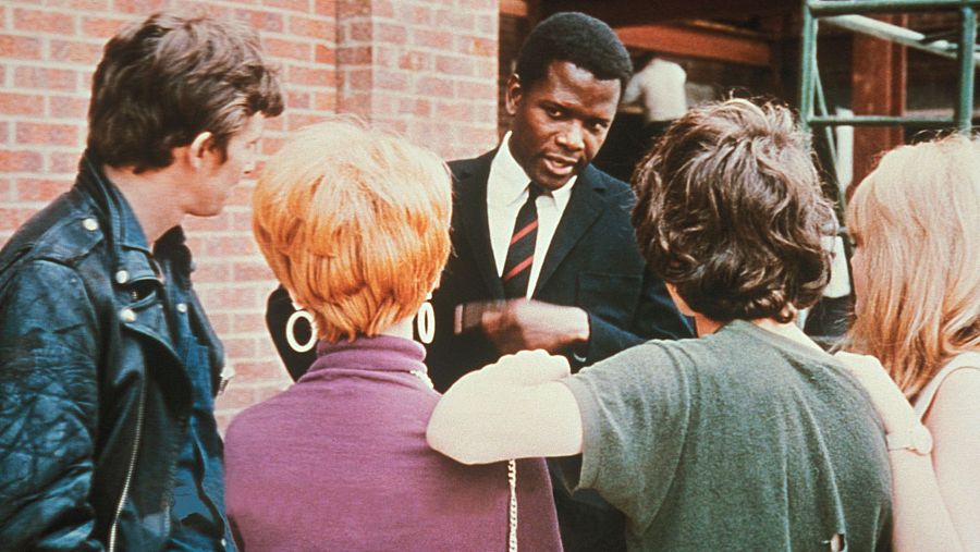 Rebelión en las aulas, con Sidney Poitier, ya en RTVE Play