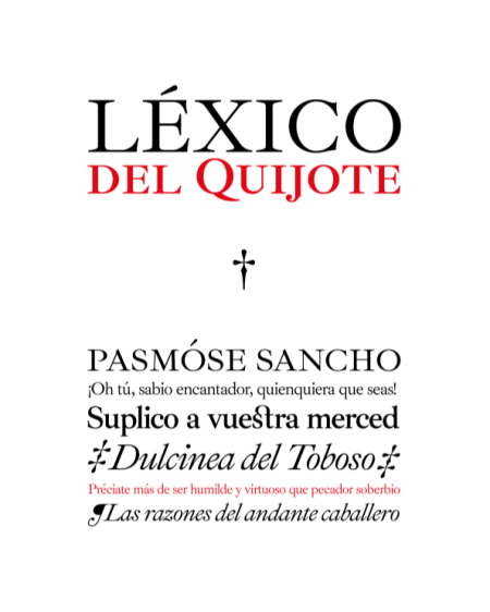 Portada del 'Léxico del Quijote'
