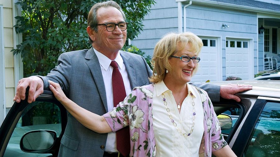 Meryl Streep y Tommy Lee Jones en Si de verdad quieres