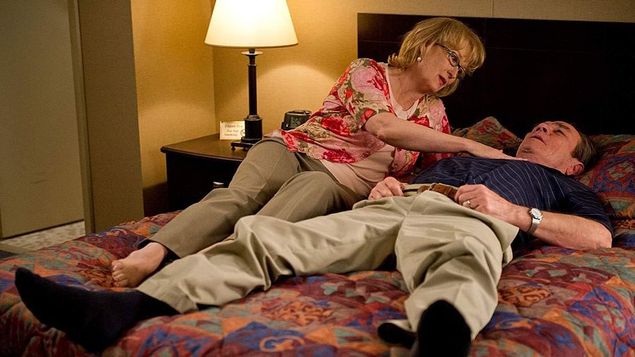 Meryl Streep y Tommy Lee Jones en Si de verdad quieres