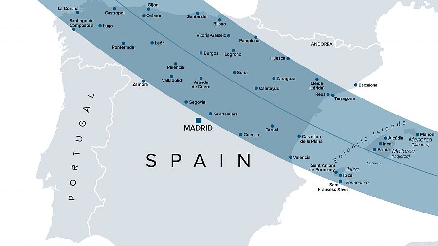 Cómo hacer un ensayo general del eclipse total del 12 de agosto.