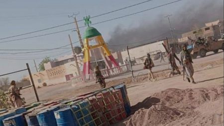 Independentistas en las calles de Kidal