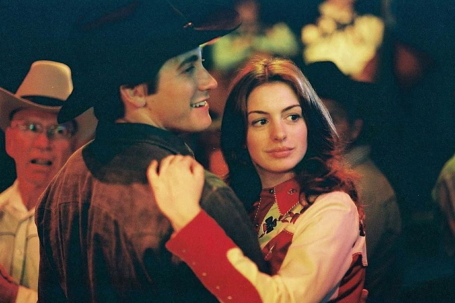 Jake Gyllenhaal y Anne Hathaway en 'Brokeback Mountain'