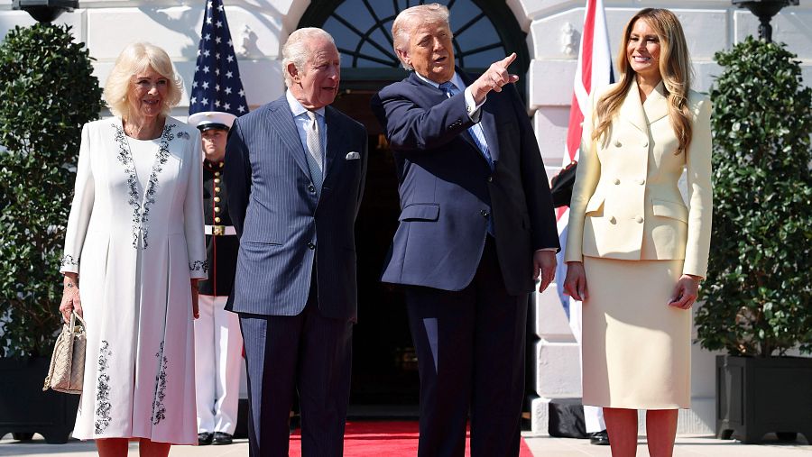 Los reyes de Inglaterra visitan Estados Unidos