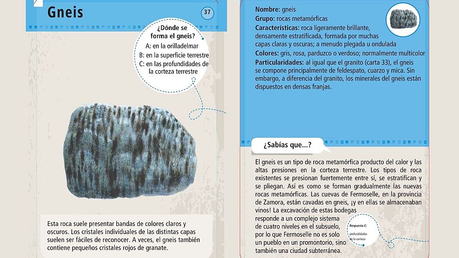 ¿Dónde se forma el gneis?