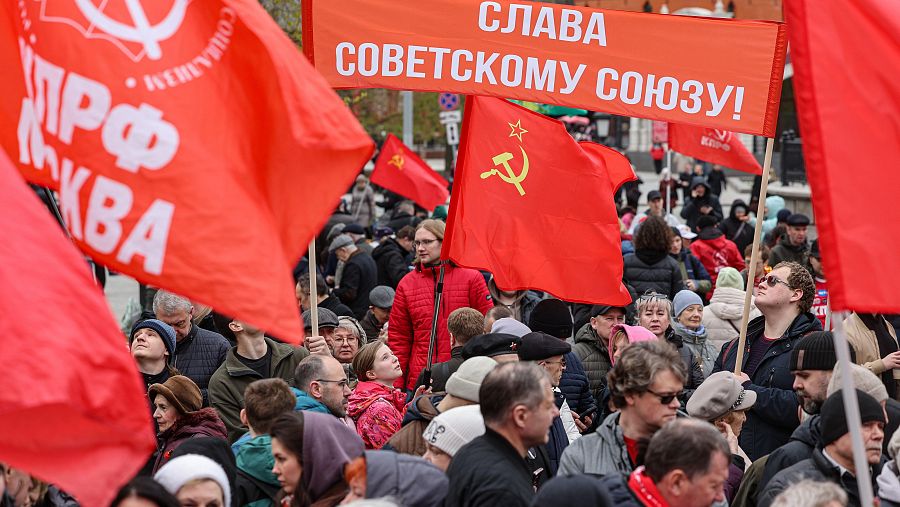 Manifestaciones del Día del Trabajo en España y el mundo, en imágenes