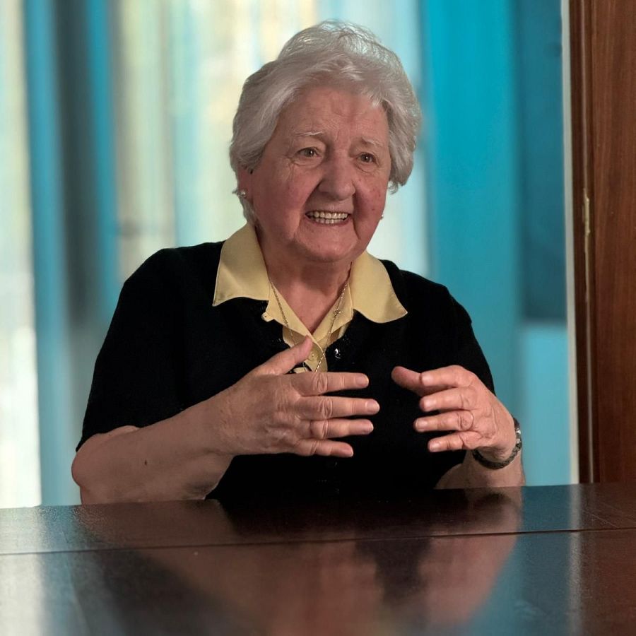 María José Arana, religiosa del Sagrado Corazón de Jesús, decidió estudiar Teología