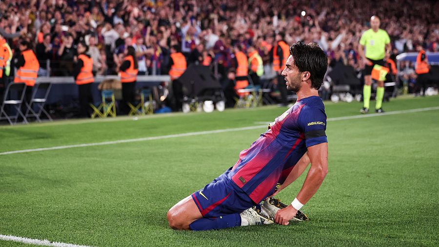 Ferran Torres lleva 21 goles con el Barça esta temporada.