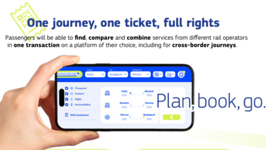 Captura del vídeo 'Connecting Europe by train'