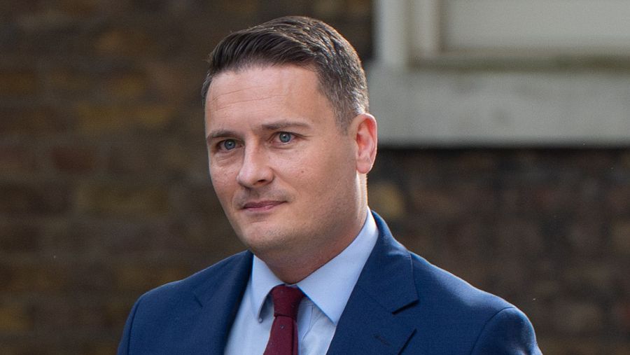 El secretario de Salud, Wes Streeting