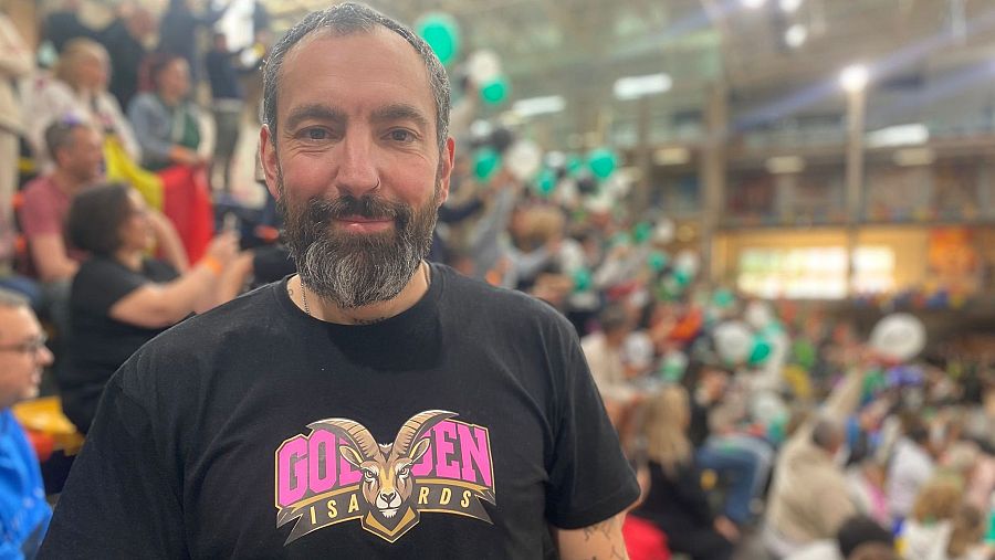 César Viana, uno de los padres del club andorrano Golden Isards de San Juliá de Loria.