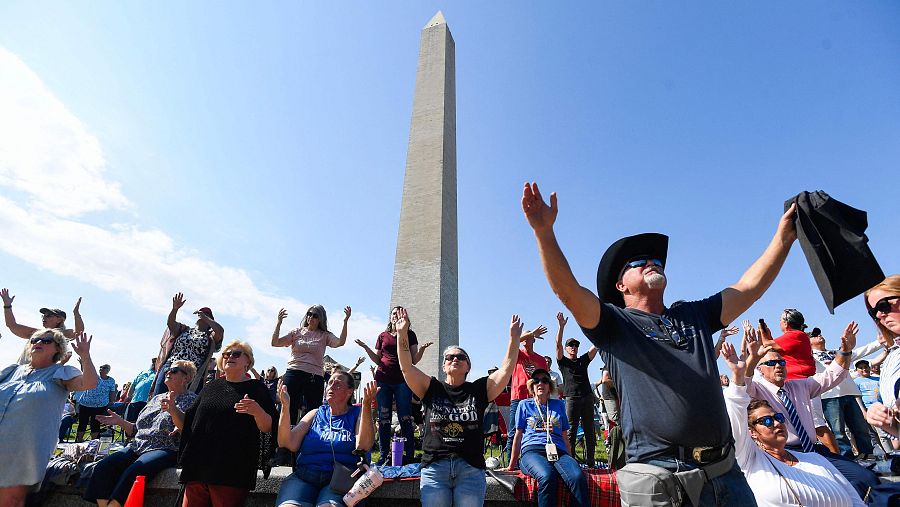 Washigton celebra un festival de la oración apoyado por Trump