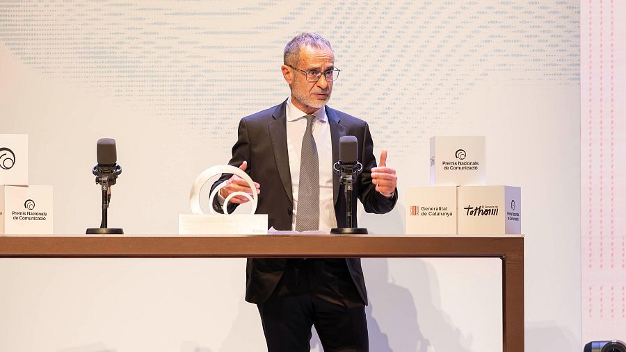 El director de RTVE Catalunya, Esteve Crespo, ha valorat aquest guardó com 