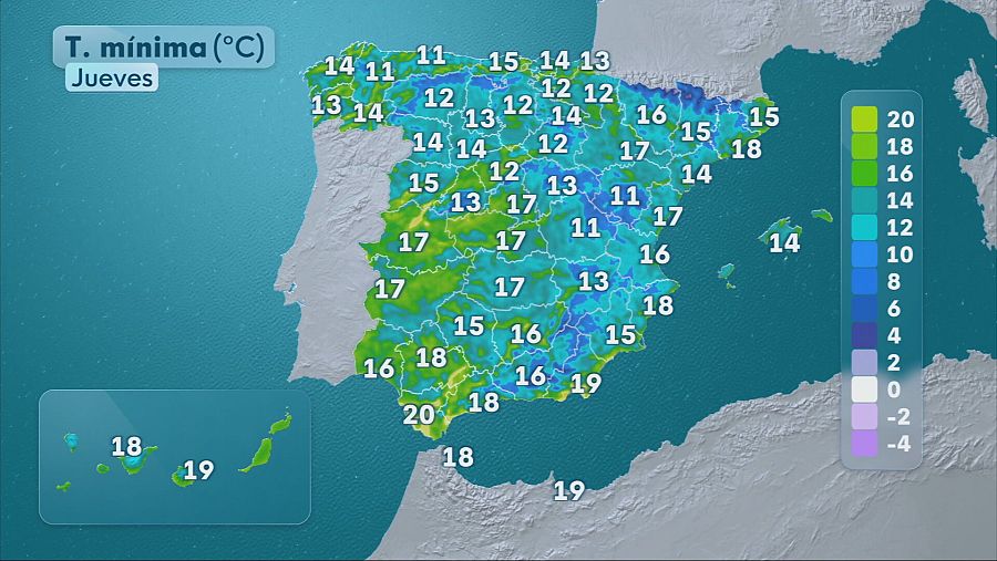 El tiempo en España, jueves 21 de mayo.