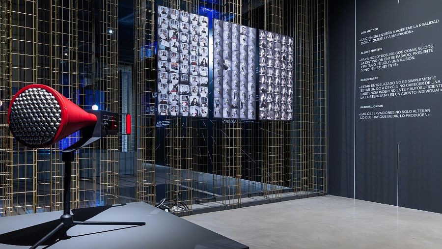 Instalación artística de Revolución cuántica